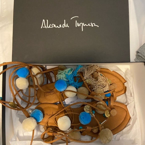 Alameda Turquesa Santorini Sandals - Picture 2 of 4